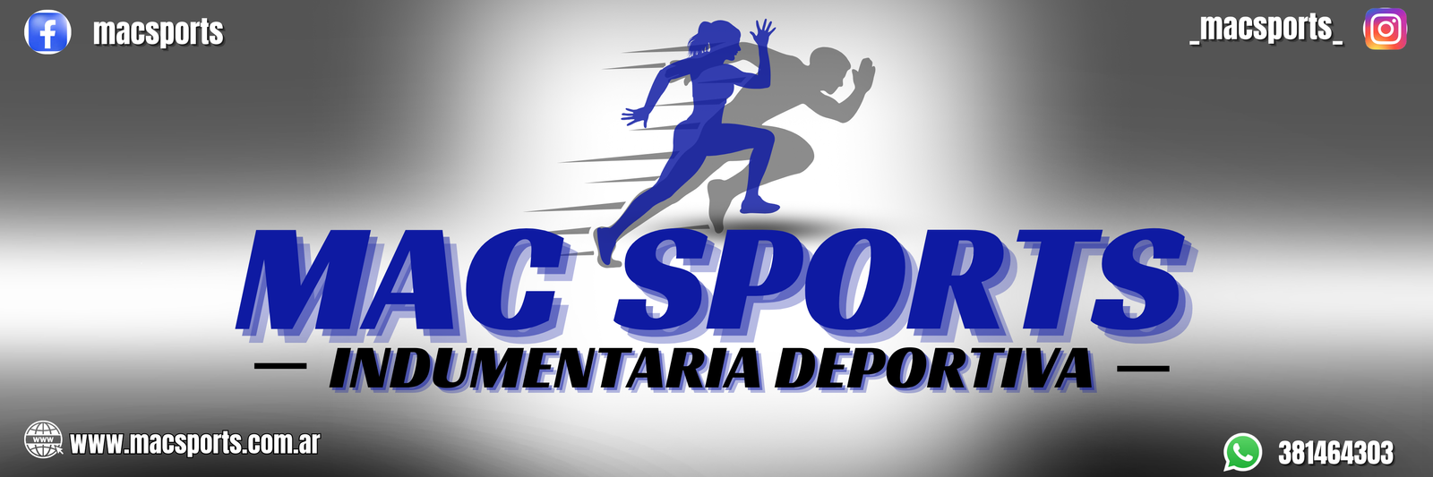 banner cuadricula cartel de macsports