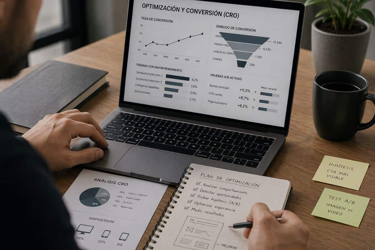 optimizacion y conversion CRO para ecommerce